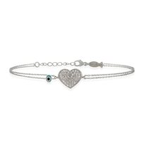 Bracciale Kurshuni Donna in Argento Zirconia KR107-100SP - KR107-100SP